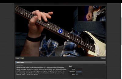 Introducing A New, Consistent Design For Lesson And Backing Track Pages