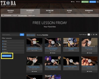 Introducing A New, Consistent Design For Lesson And Backing Track Pages