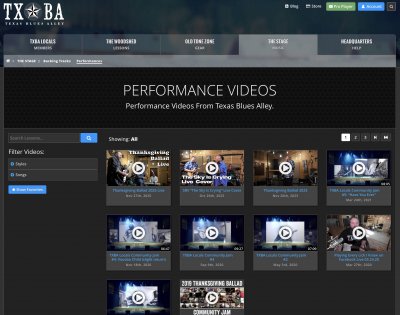 Introducing A New, Consistent Design For Lesson And Backing Track Pages